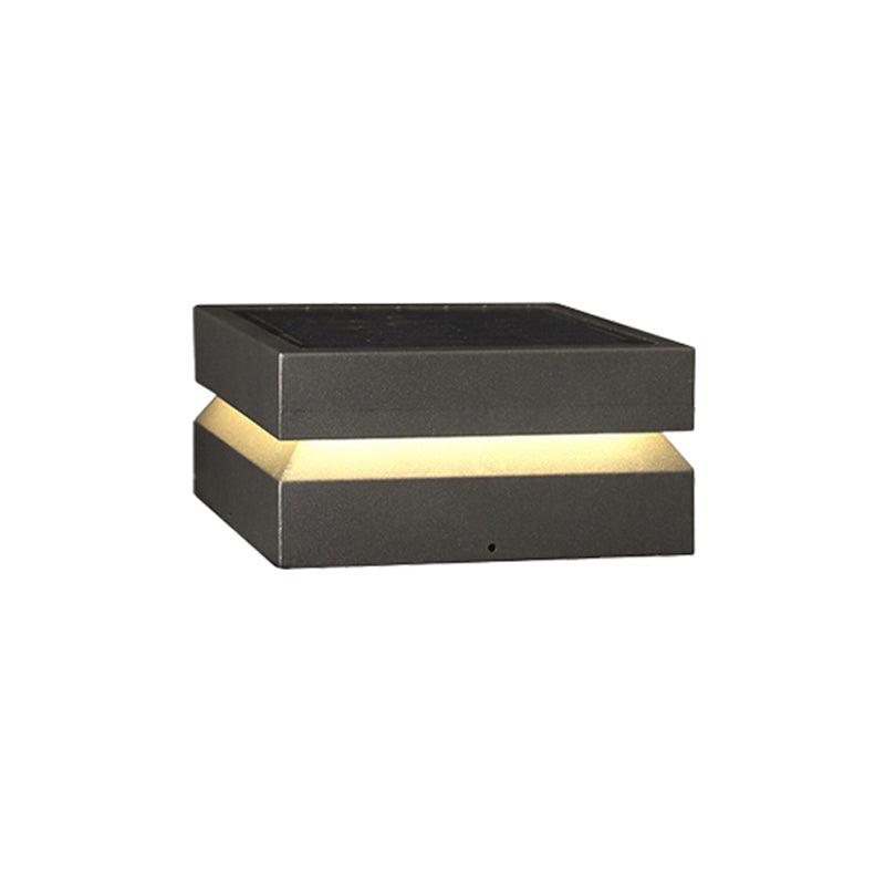 Square Post Outdoor Light - Blowlighting