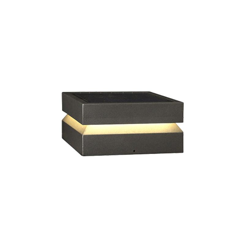 Square Post Outdoor Light - Blowlighting