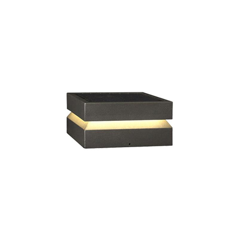 Square Post Outdoor Light - Blowlighting