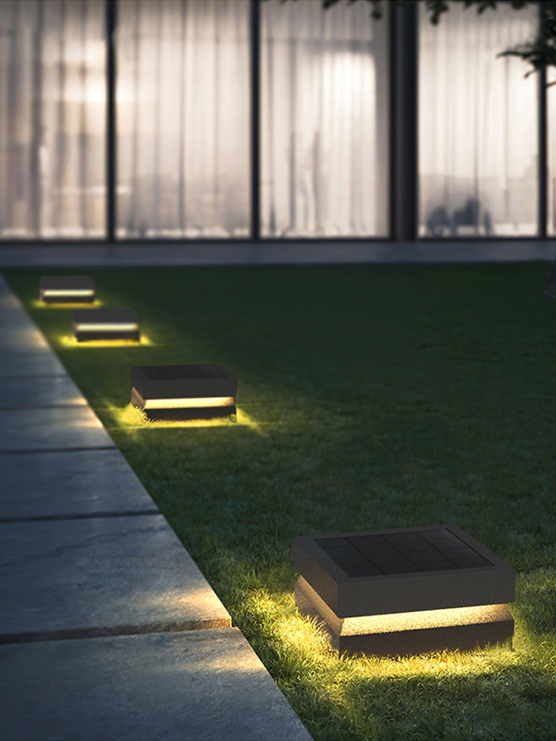 Square Post Outdoor Light - Blowlighting