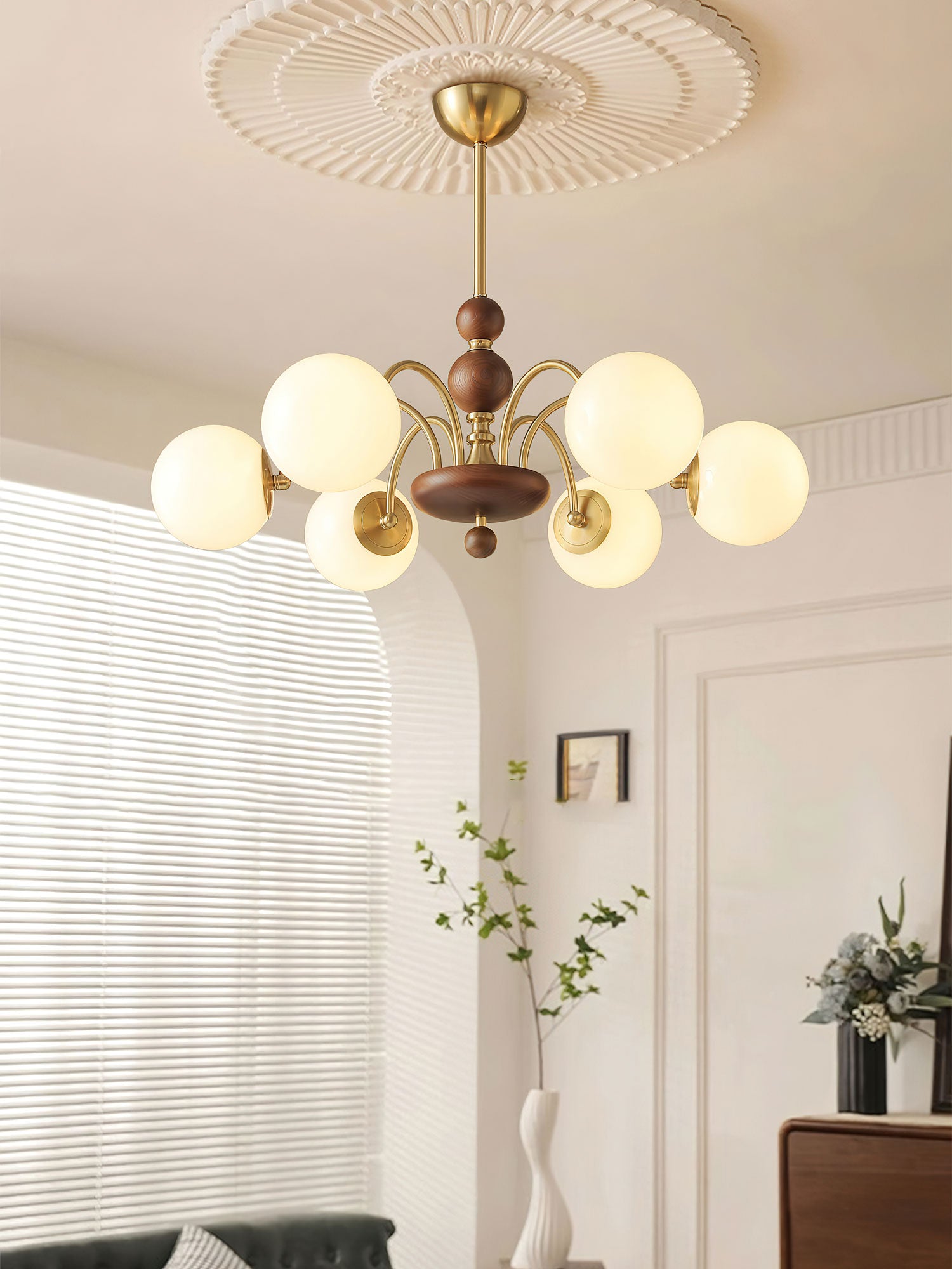 Naomi Luxury Metal Chandelier - Blowlighting