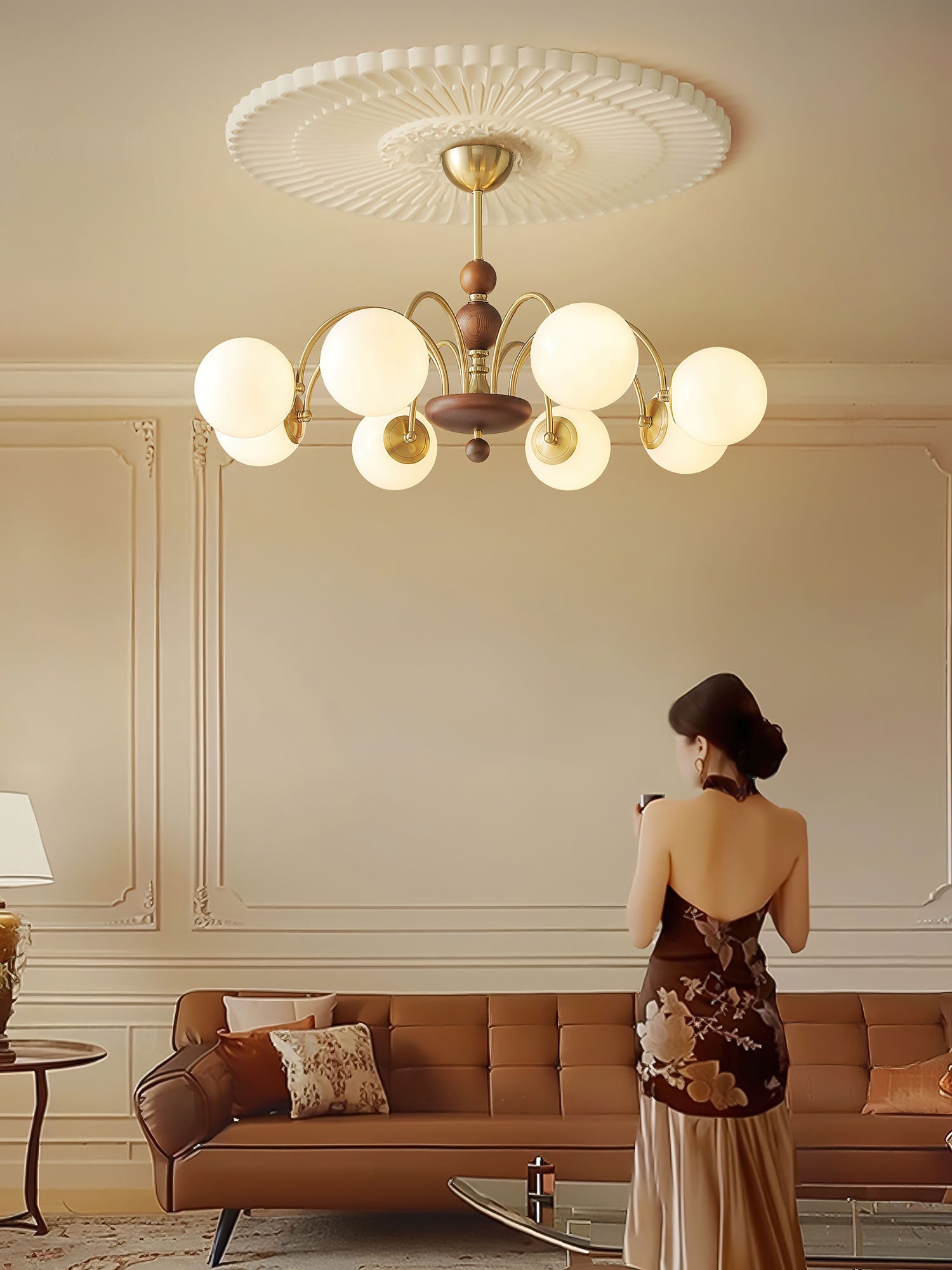 Naomi Luxury Metal Chandelier - Blowlighting