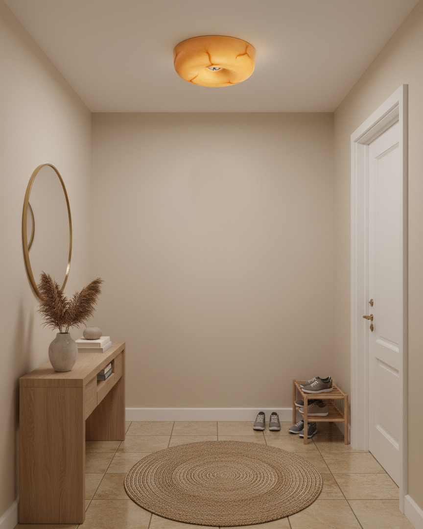 Solara Playful Glass Shine Ceiling Light