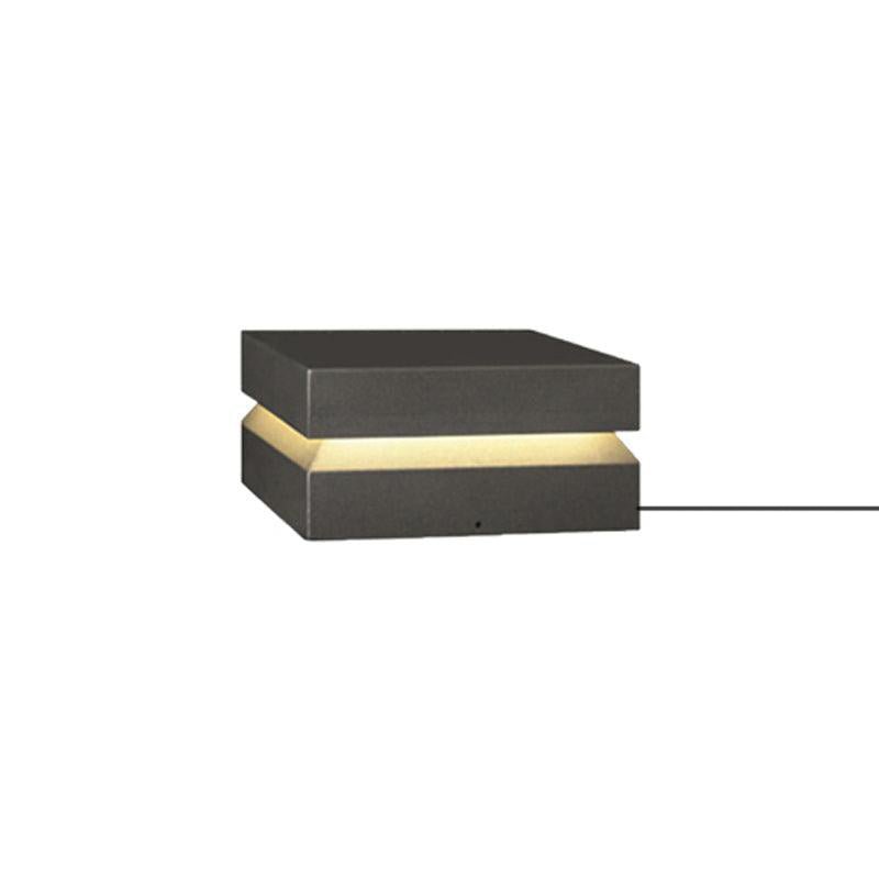 Square Post Outdoor Light - Blowlighting
