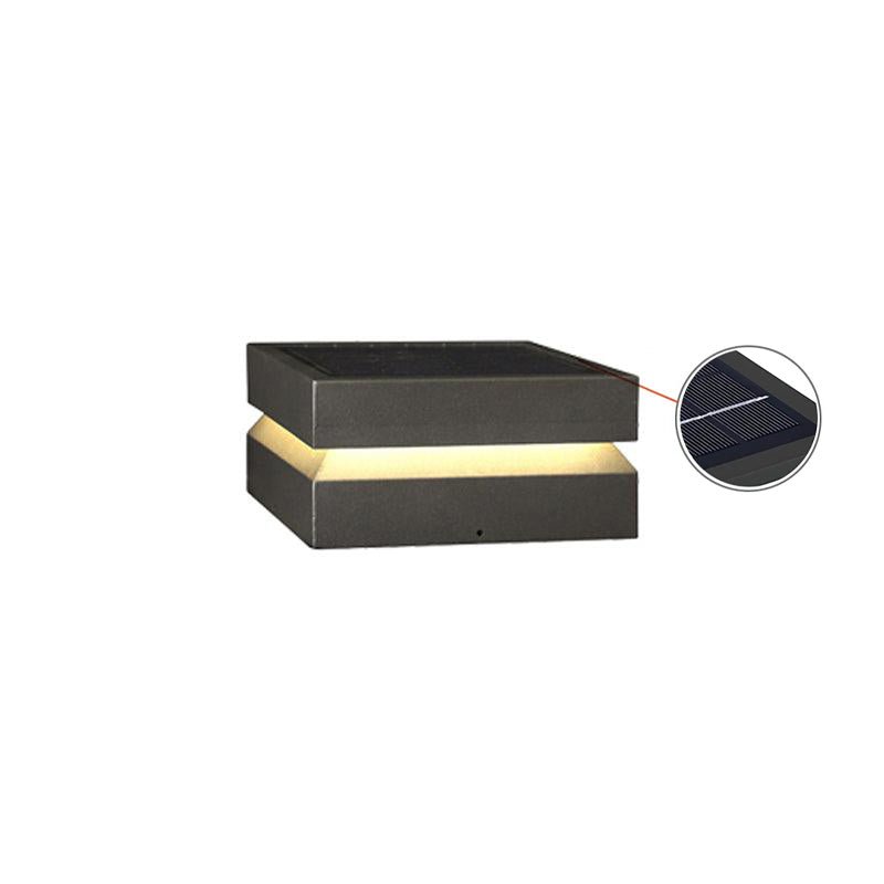 Square Post Outdoor Light - Blowlighting