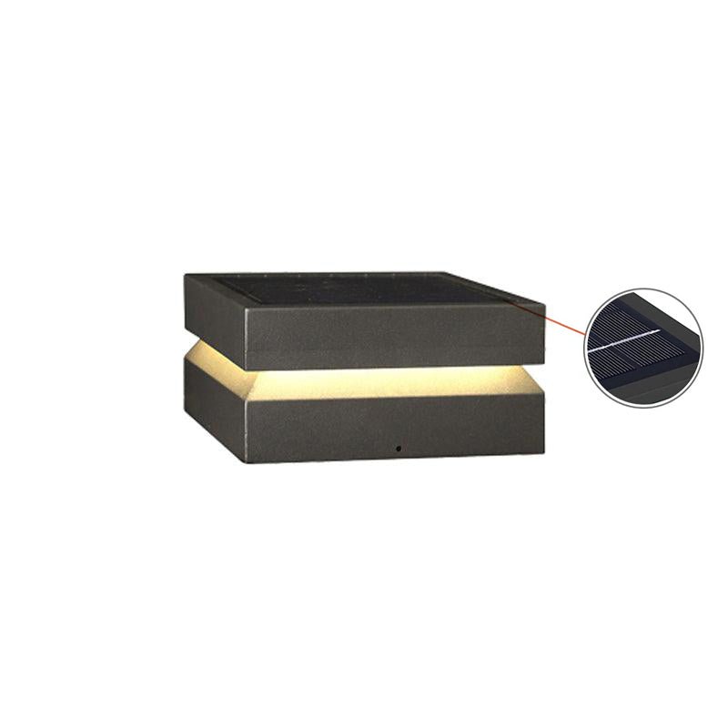 Square Post Outdoor Light - Blowlighting