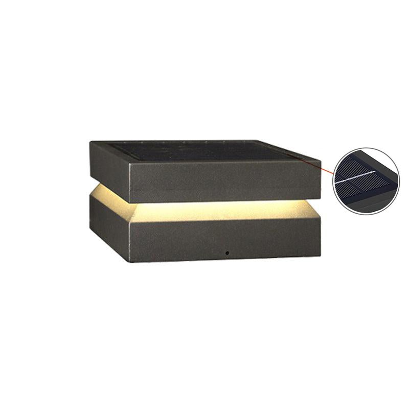 Square Post Outdoor Light - Blowlighting
