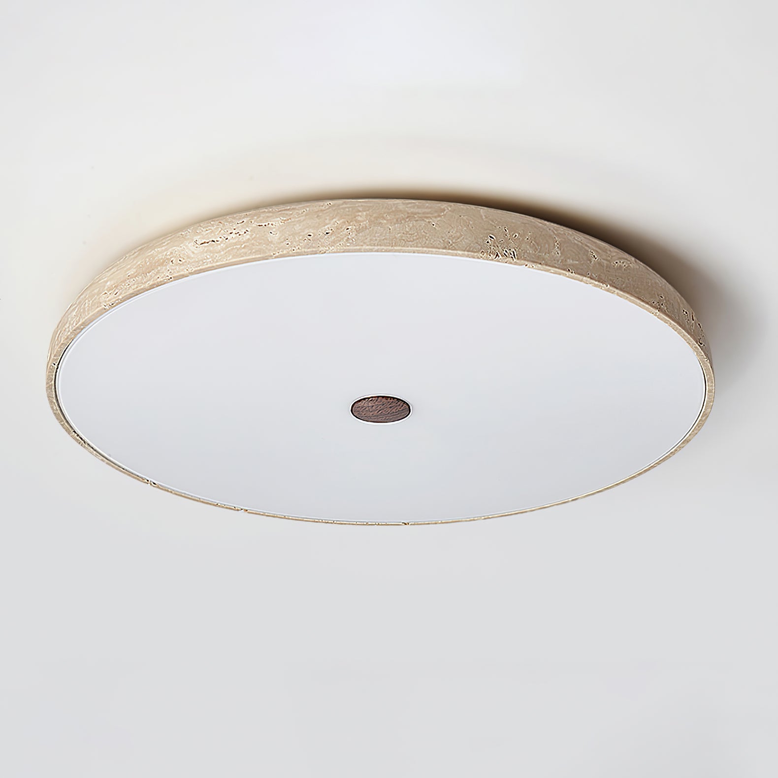 Orzoror Minimalist Travertine Ceiling Light - Blowlighting