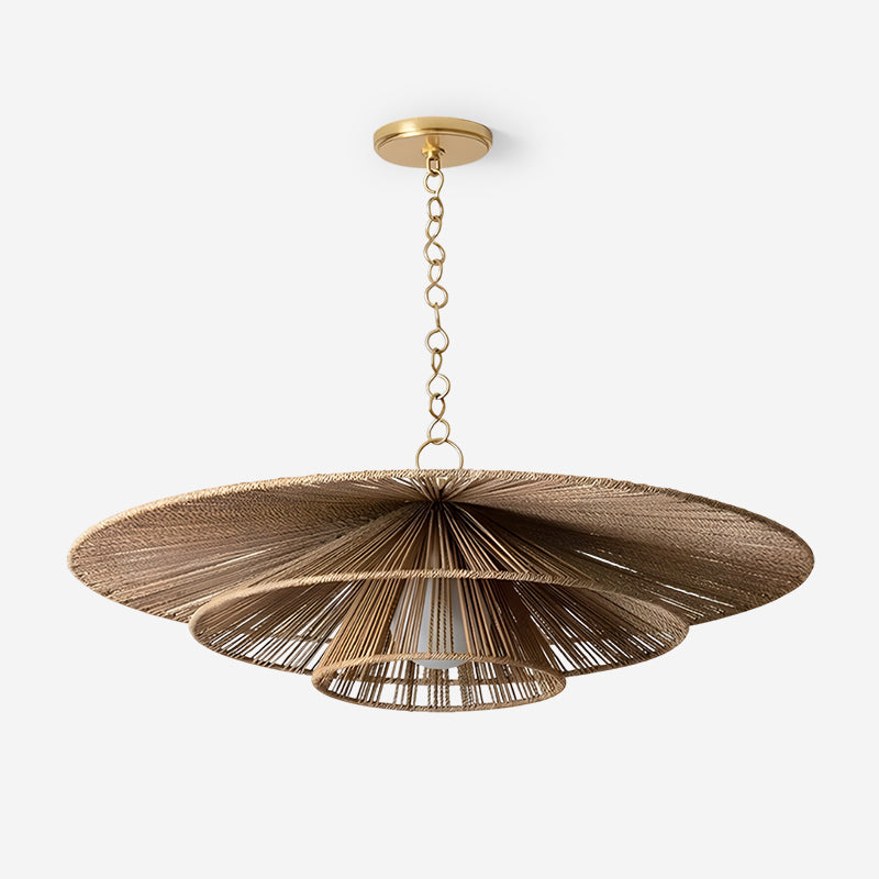 Solayne Organic Hemp Rope Chandelier