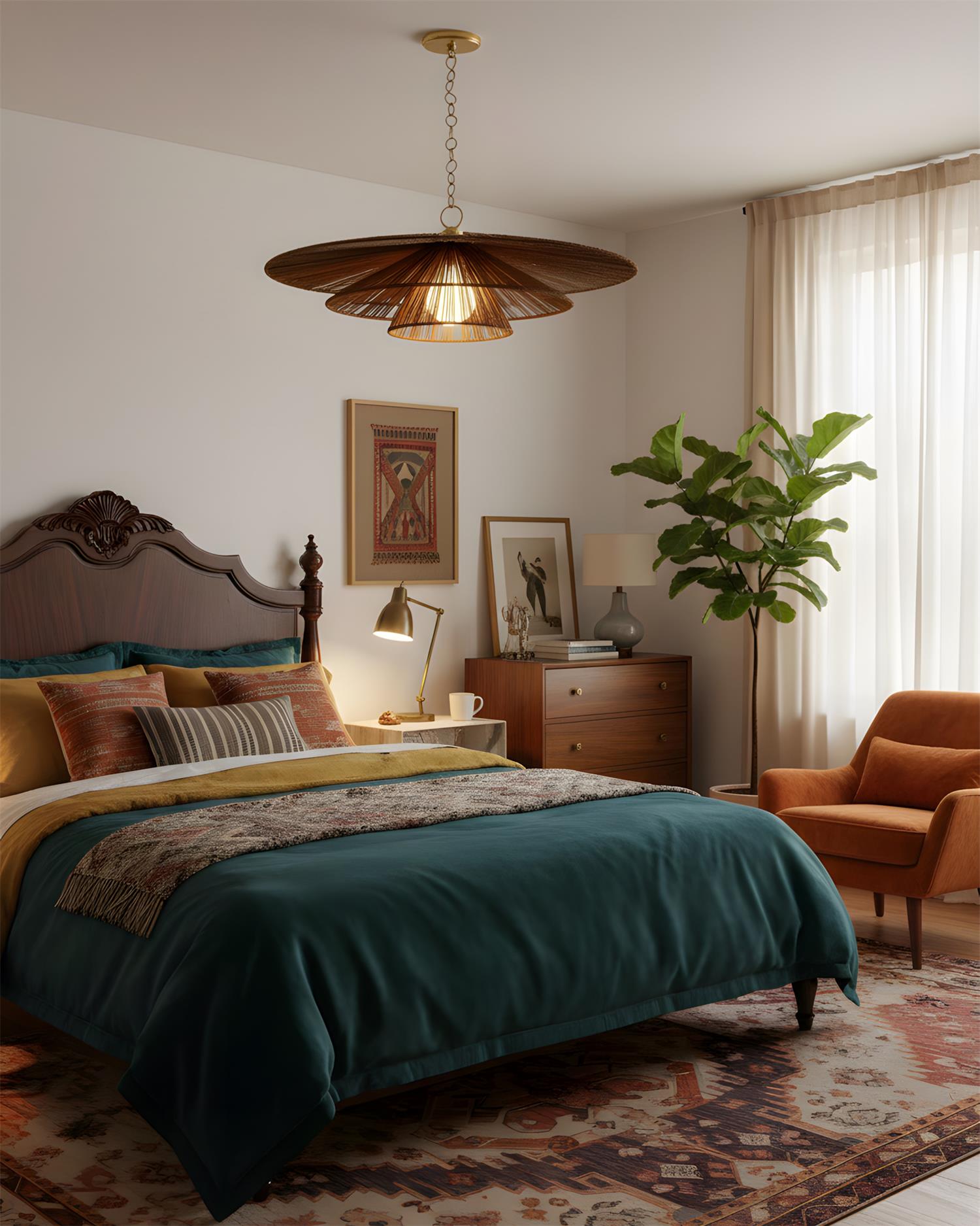 Solayne Organic Hemp Rope Chandelier