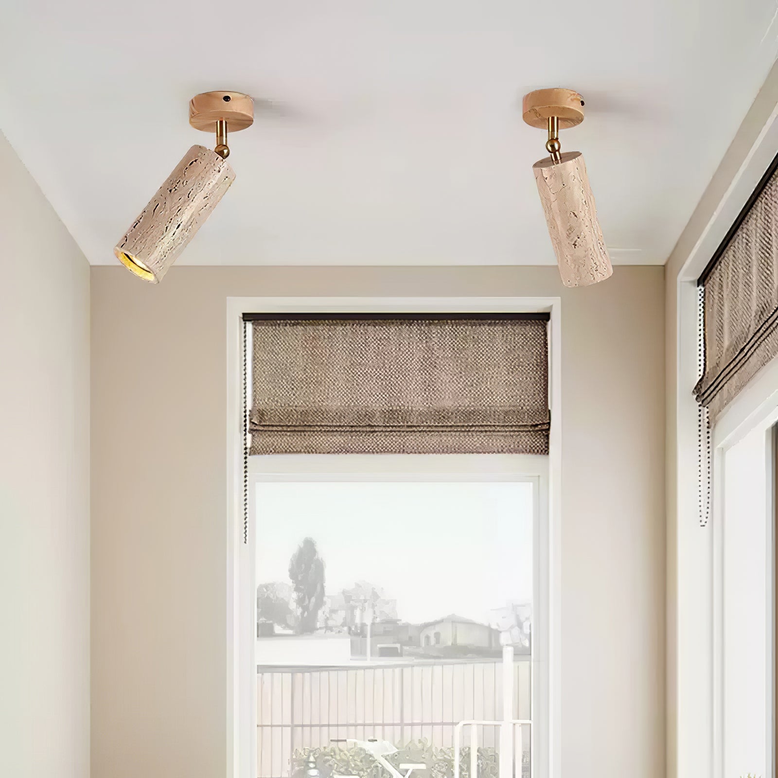 Mycaran Travertine Pendant Light - Blowlighting