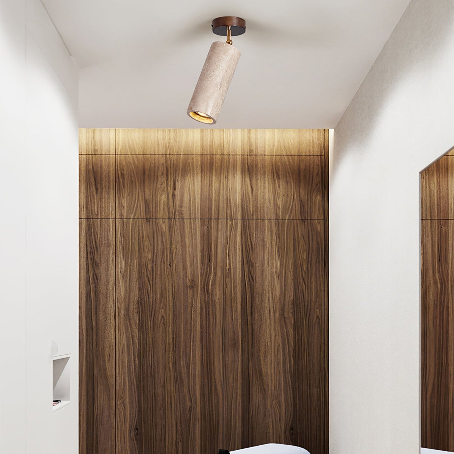 Mycaran Travertine Pendant Light - Blowlighting