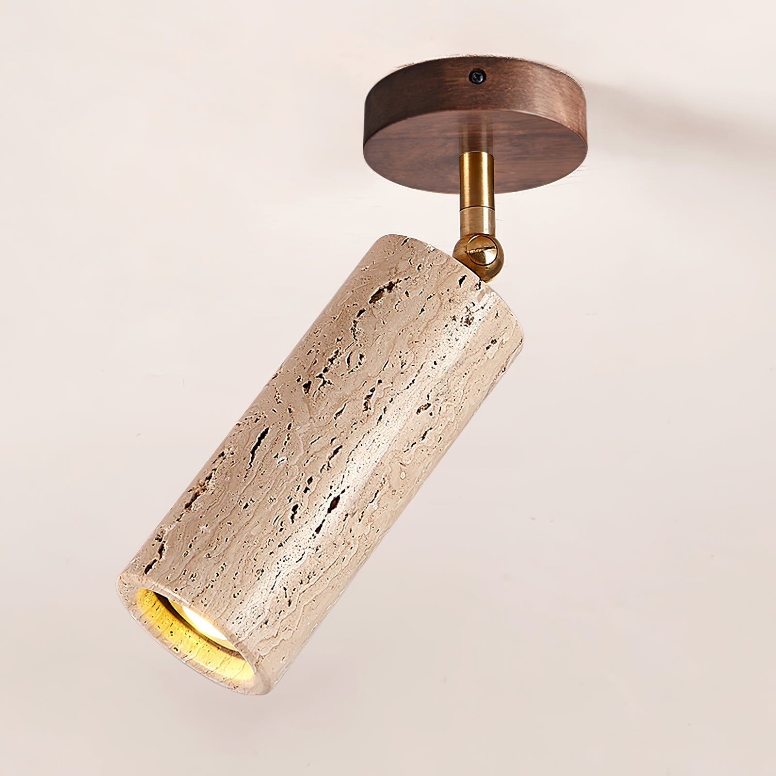 Mycaran Travertine Pendant Light - Blowlighting
