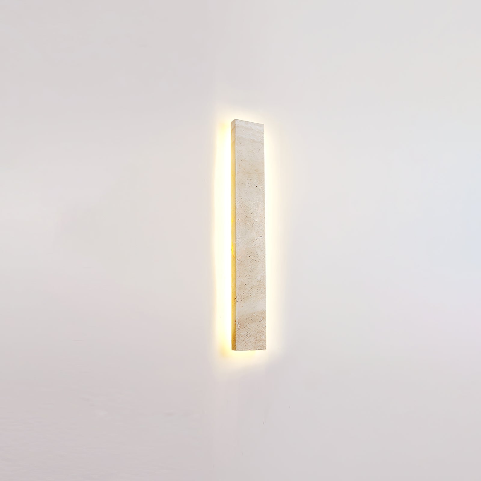 Olnorir Slim Rectangle Travertine Wall Light - Blowlighting