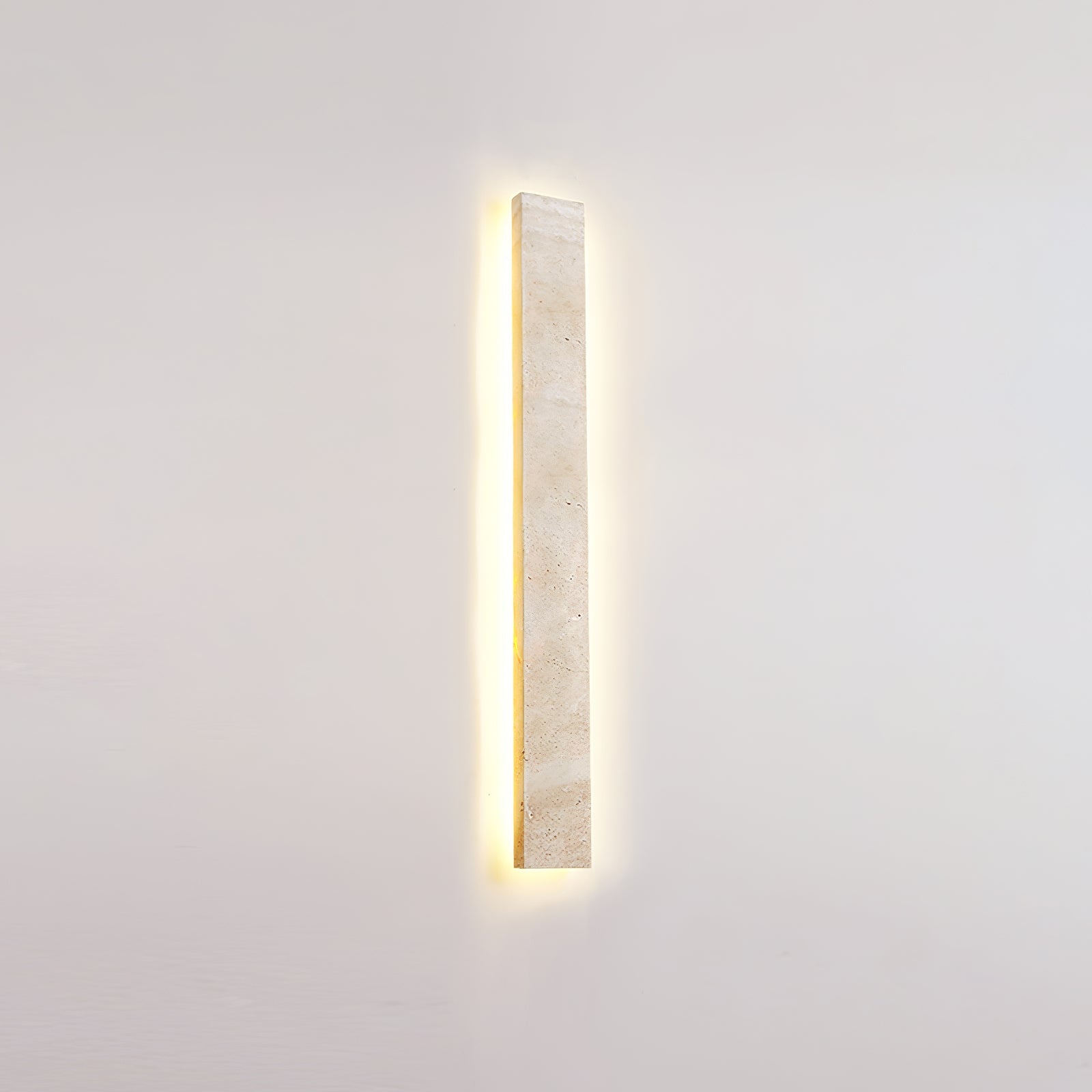 Olnorir Slim Rectangle Travertine Wall Light - Blowlighting