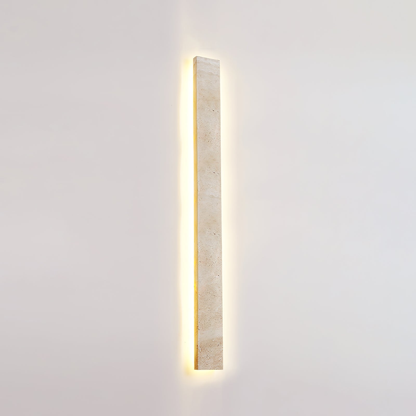 Olnorir Slim Rectangle Travertine Wall Light - Blowlighting