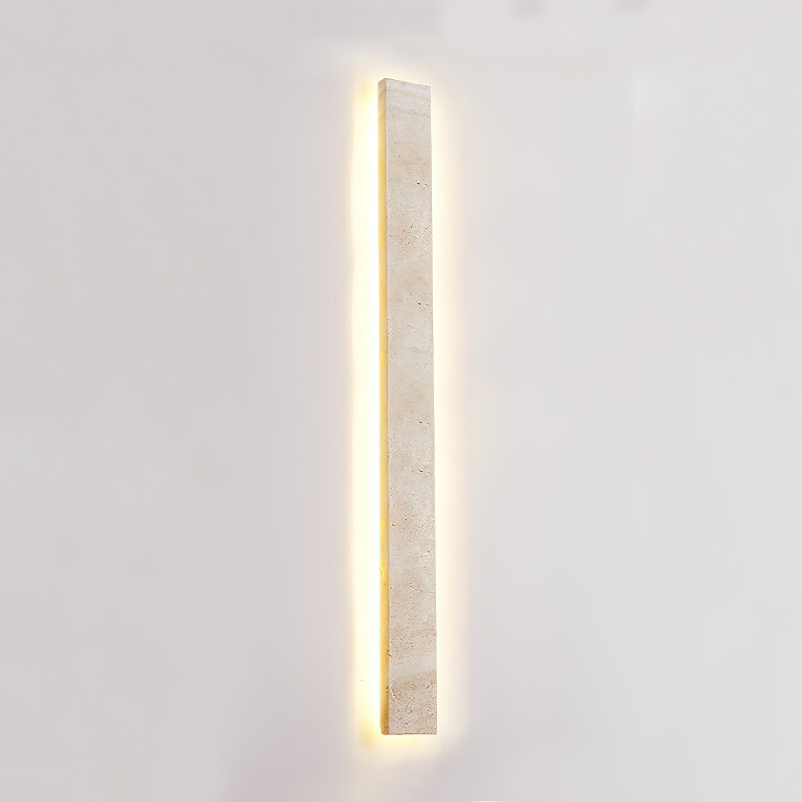 Olnorir Slim Rectangle Travertine Wall Light - Blowlighting