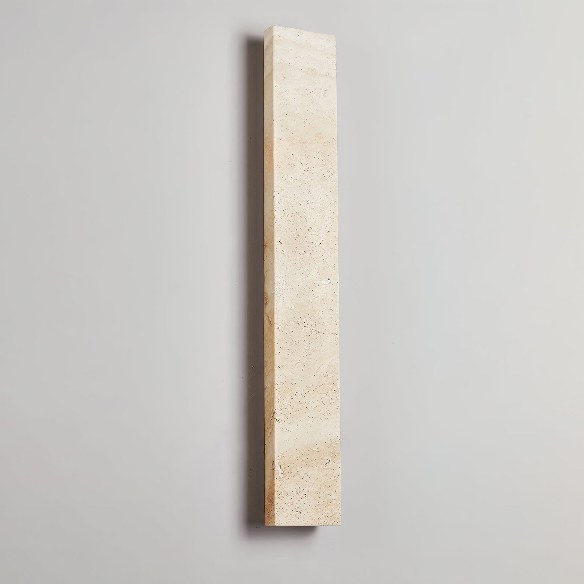 Olnorir Slim Rectangle Travertine Wall Light - Blowlighting