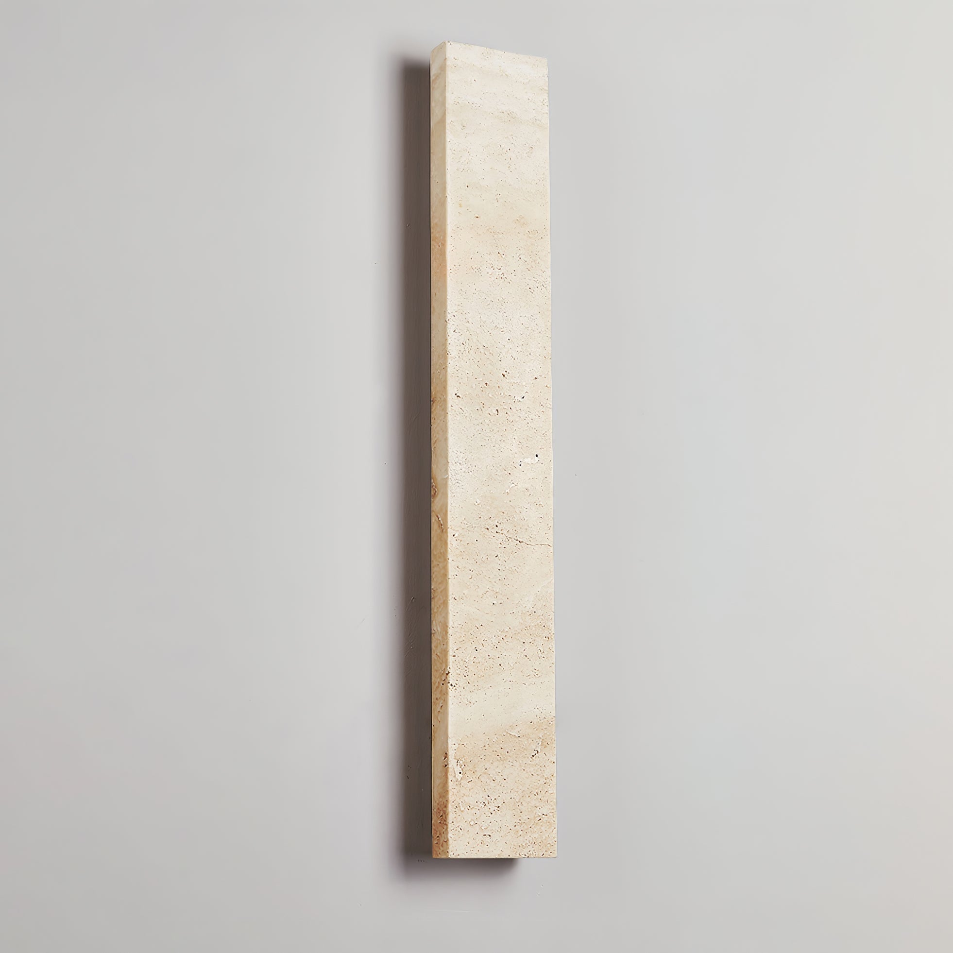 Olnorir Slim Rectangle Travertine Wall Light - Blowlighting