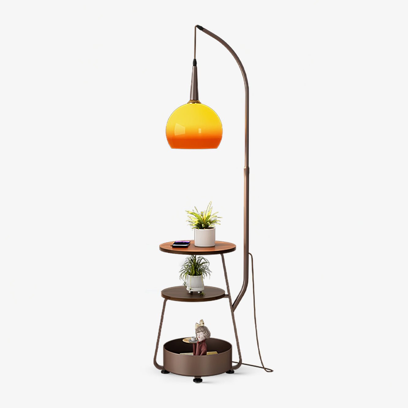 Solstice Arc Floor Lamp - Blowlighting