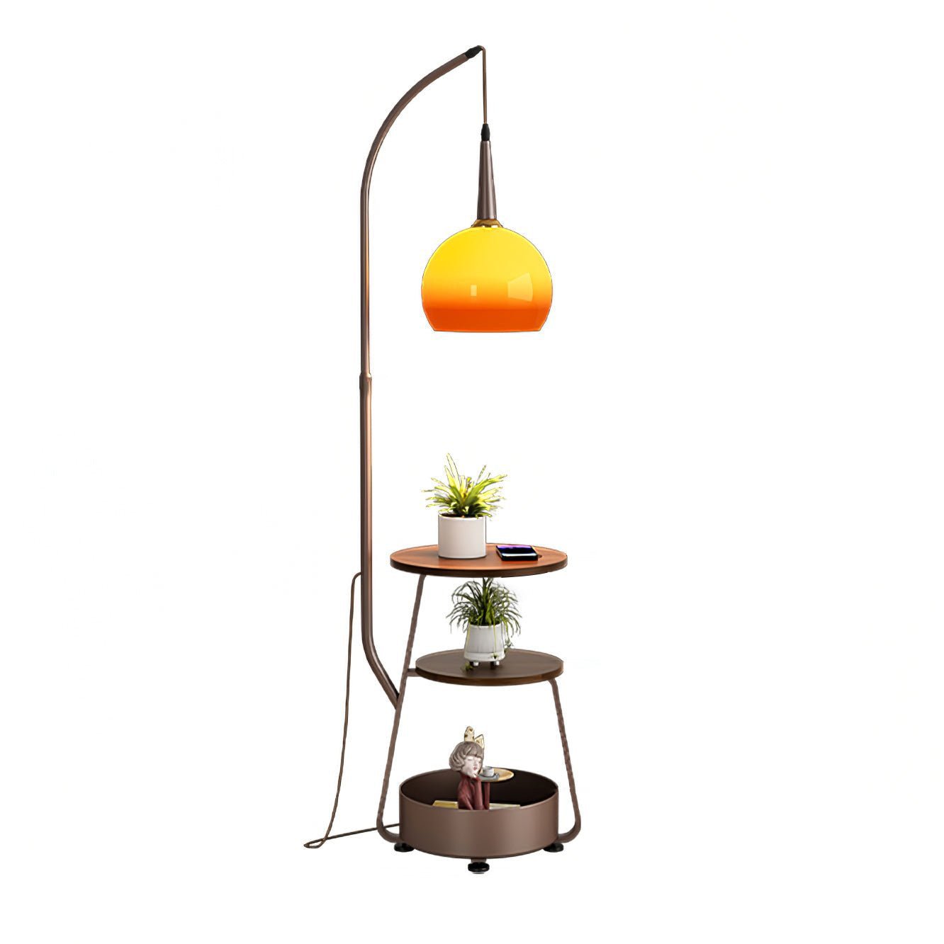 Solstice Arc Floor Lamp - Blowlighting