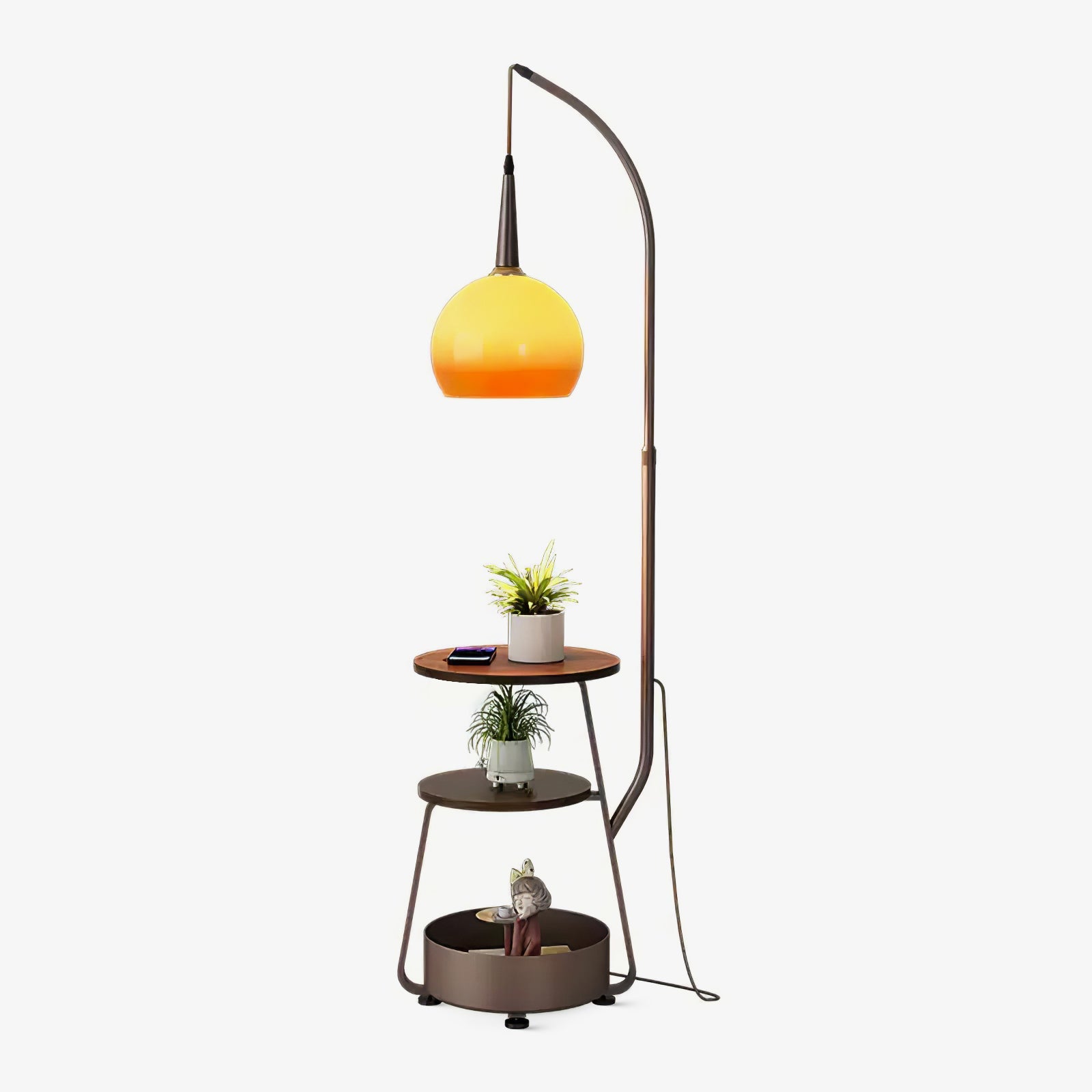 Solstice Arc Floor Lamp - Blowlighting