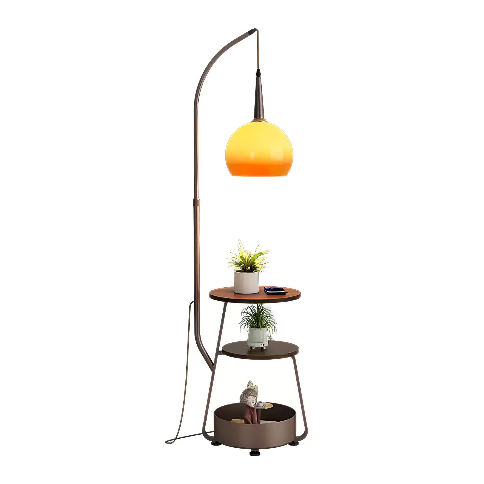 Solstice Arc Floor Lamp - Blowlighting