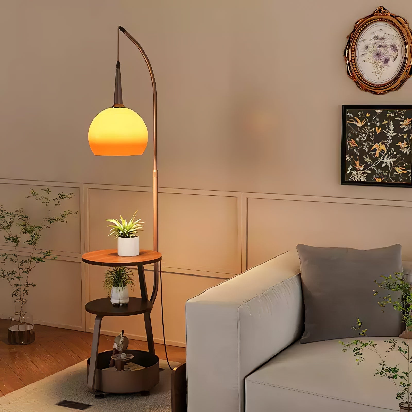 Solstice Arc Floor Lamp - Blowlighting