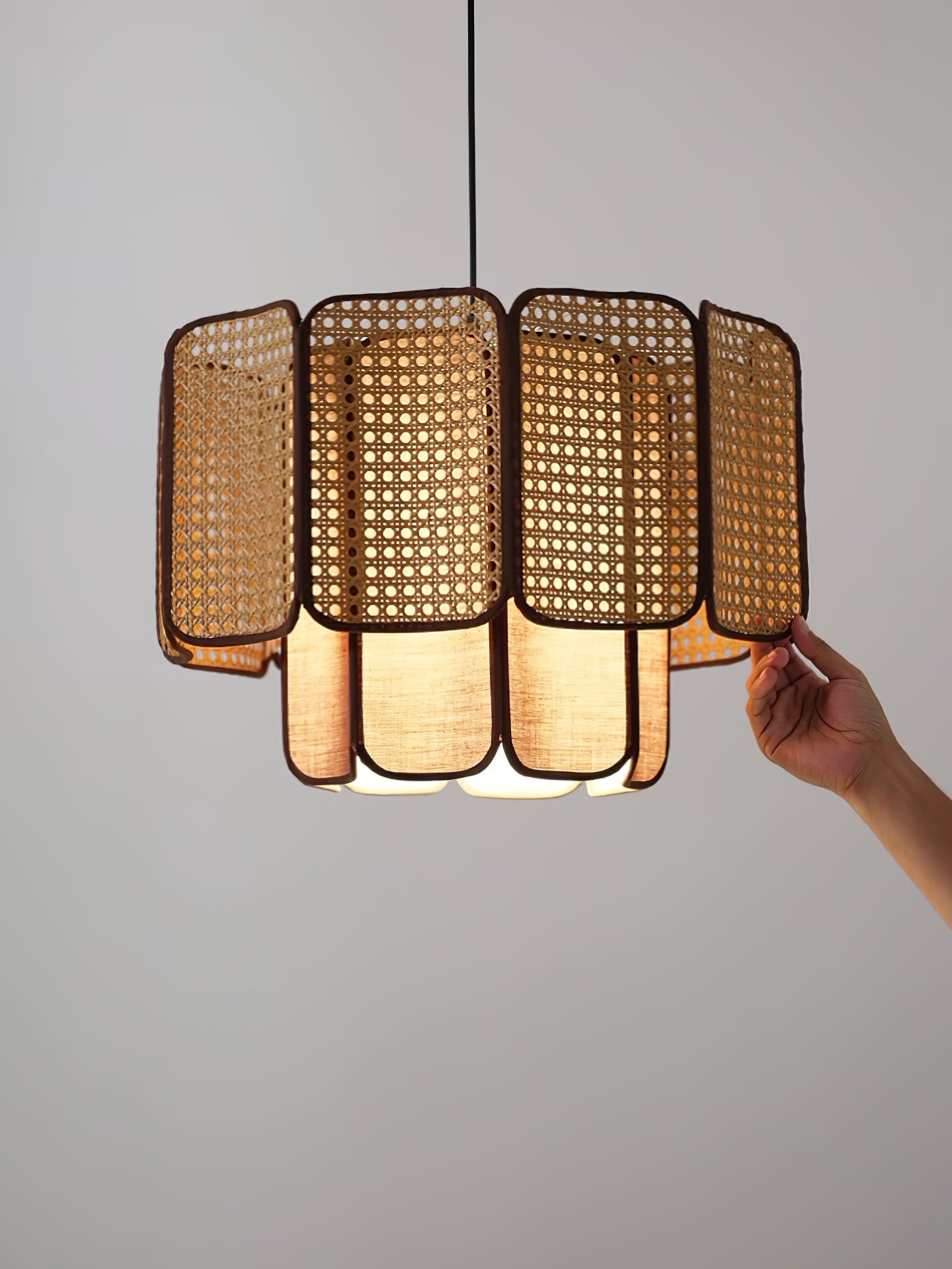 Soltera Woven Pendant Lamp - Blowlighting