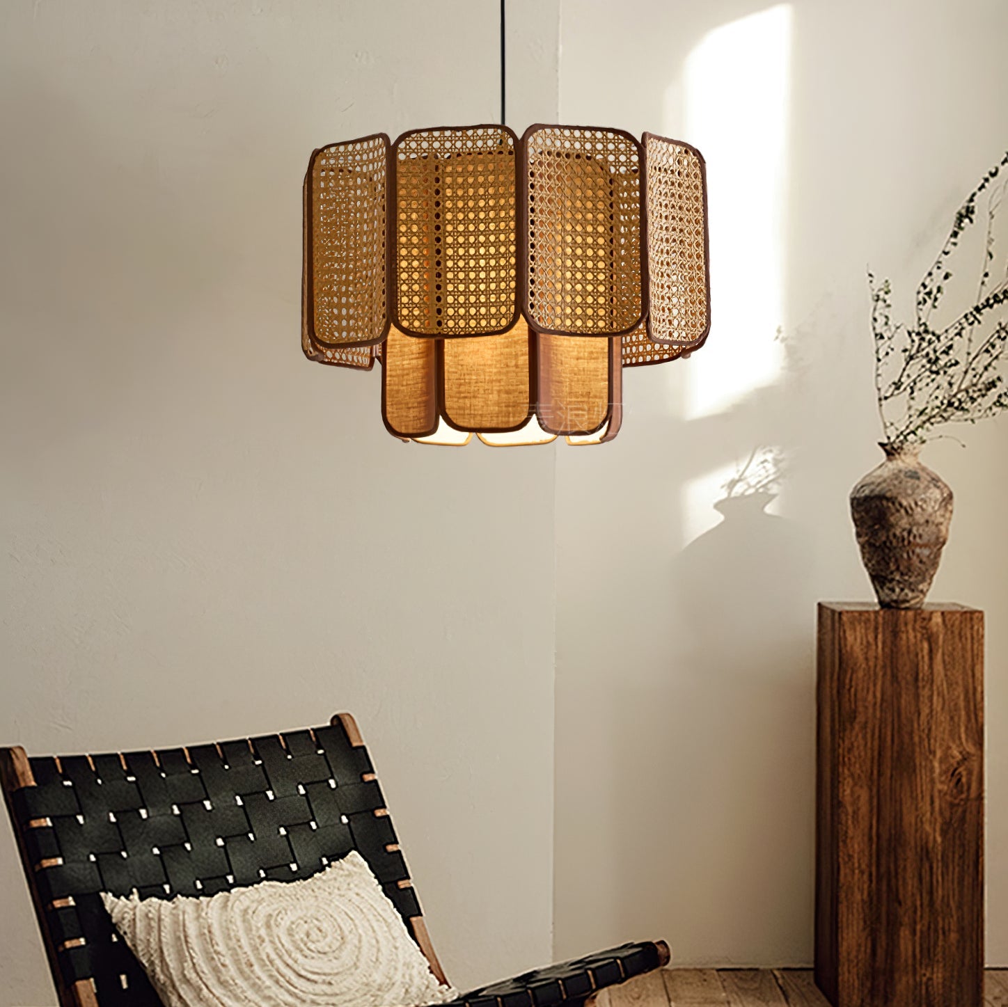 Soltera Woven Pendant Lamp - Blowlighting
