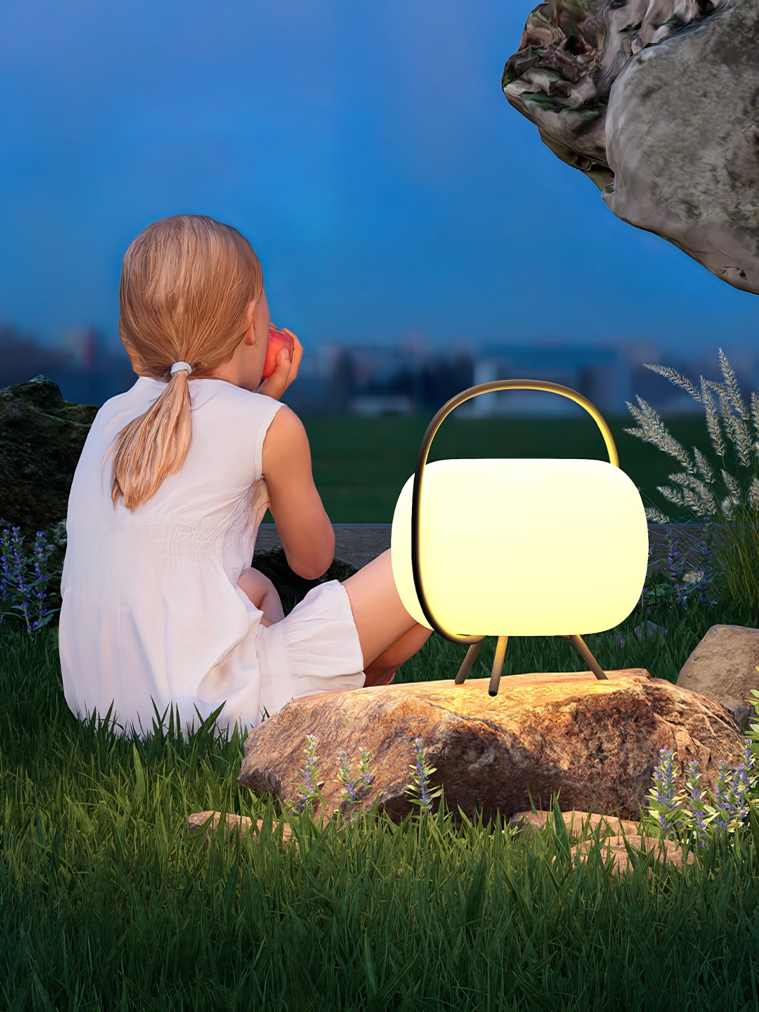 Soluna Pod Lantern Outdoor Lamp - Blowlighting