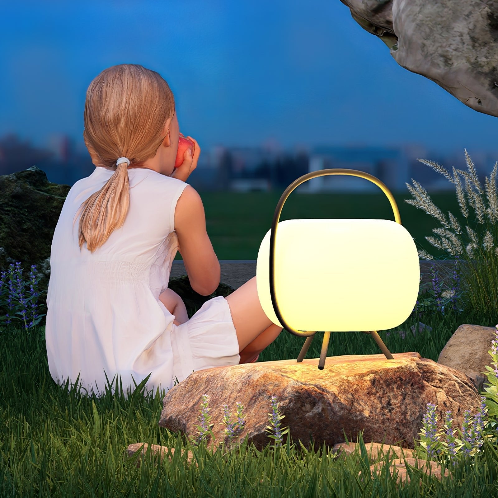 Soluna Pod Lantern Outdoor Lamp - Blowlighting