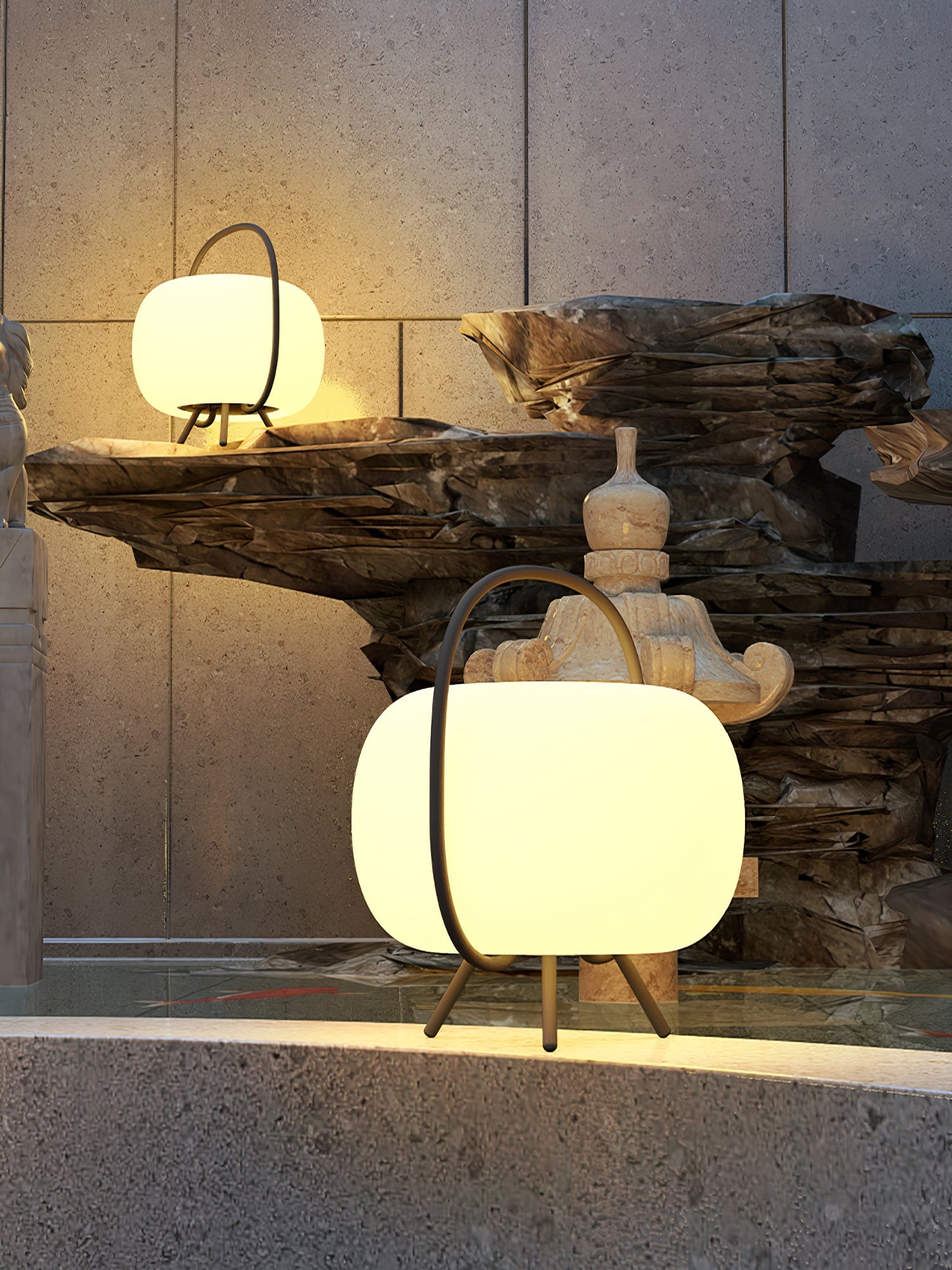 Soluna Pod Lantern Outdoor Lamp - Blowlighting