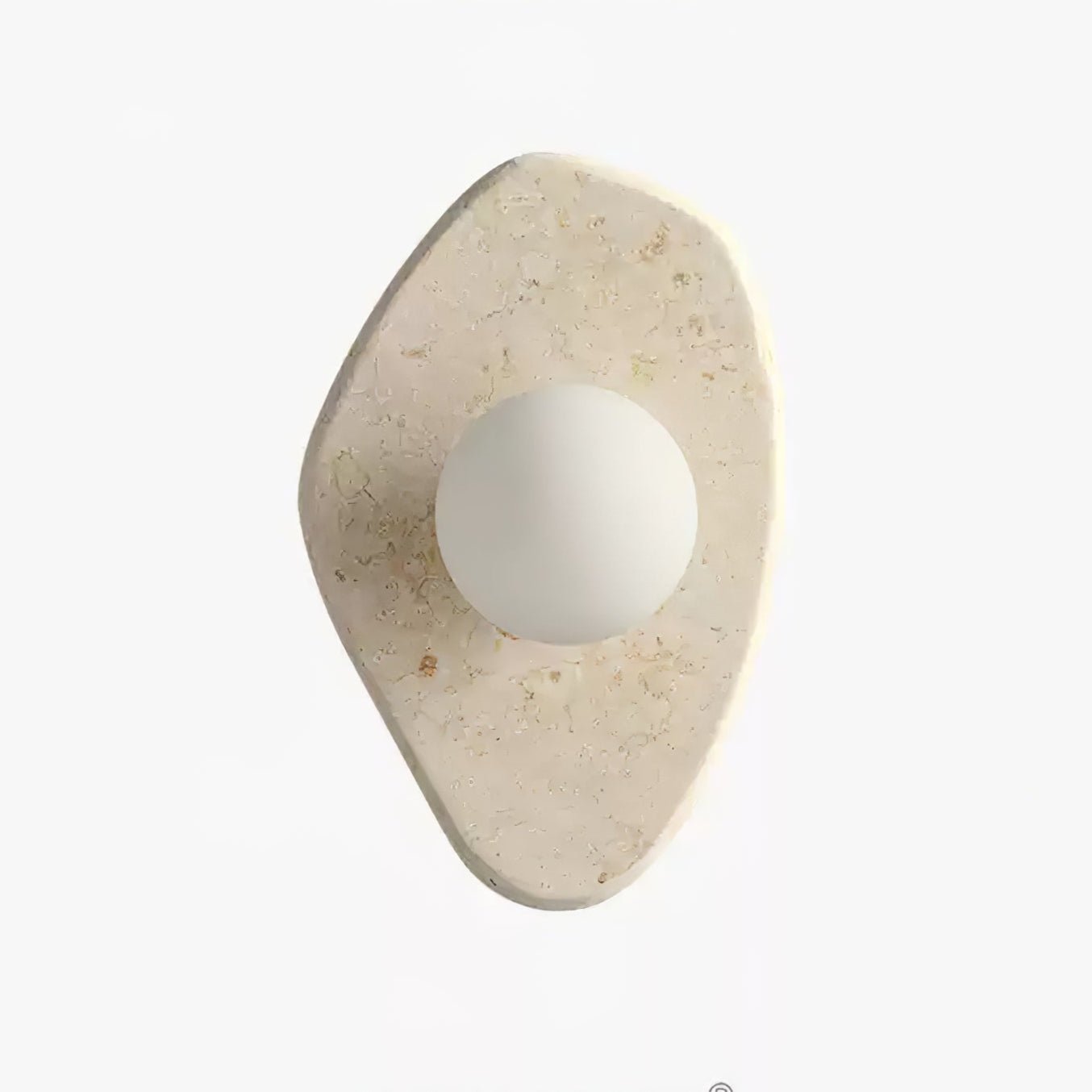 Pebble Rustic Marble Wall Light - Blowlighting
