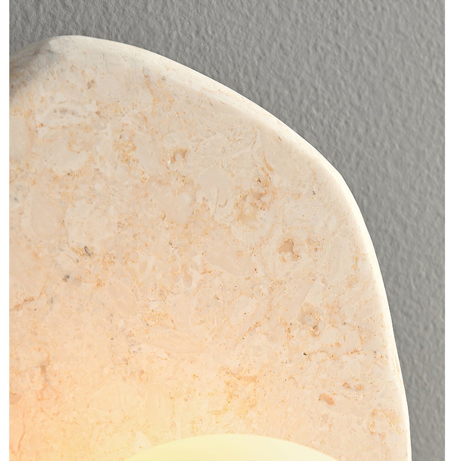 Pebble Rustic Marble Wall Light - Blowlighting