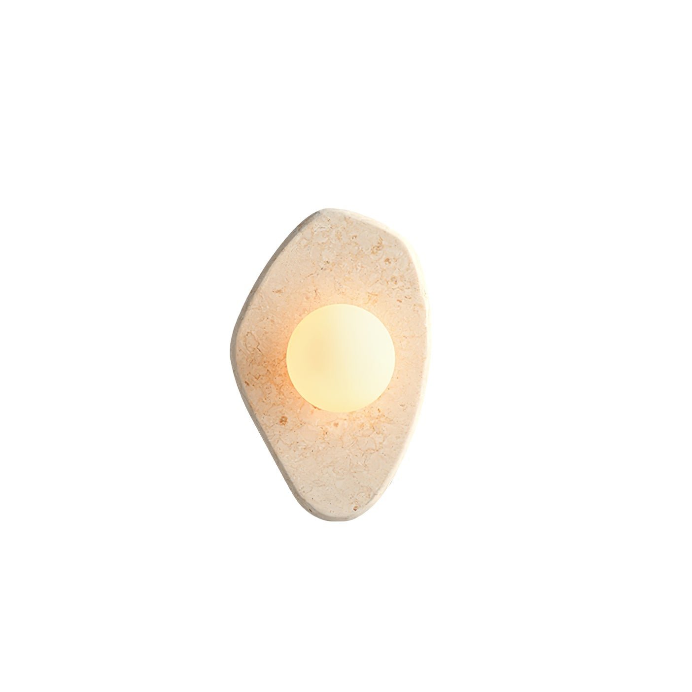 Pebble Rustic Marble Wall Light - Blowlighting