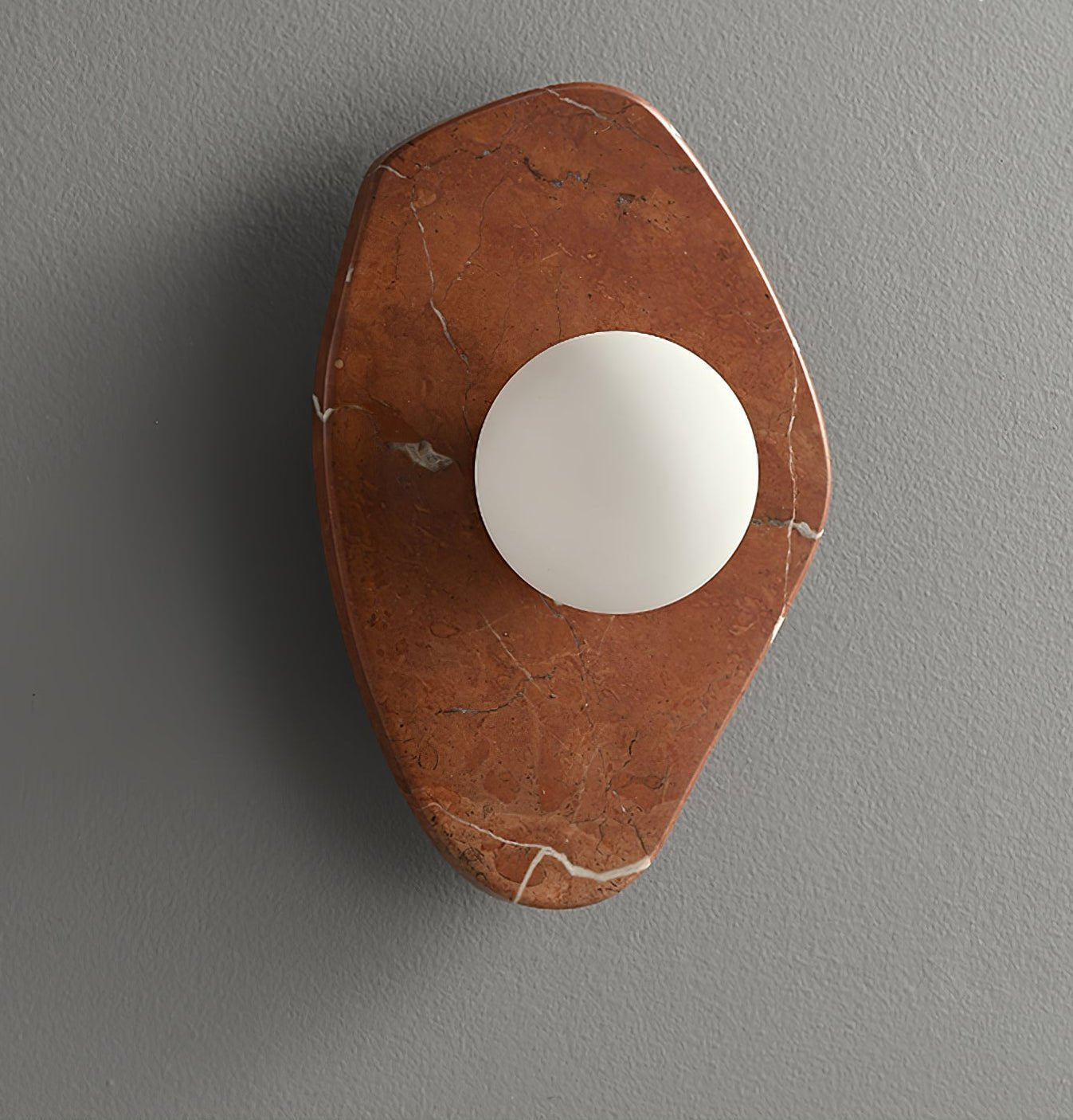 Pebble Rustic Marble Wall Light - Blowlighting