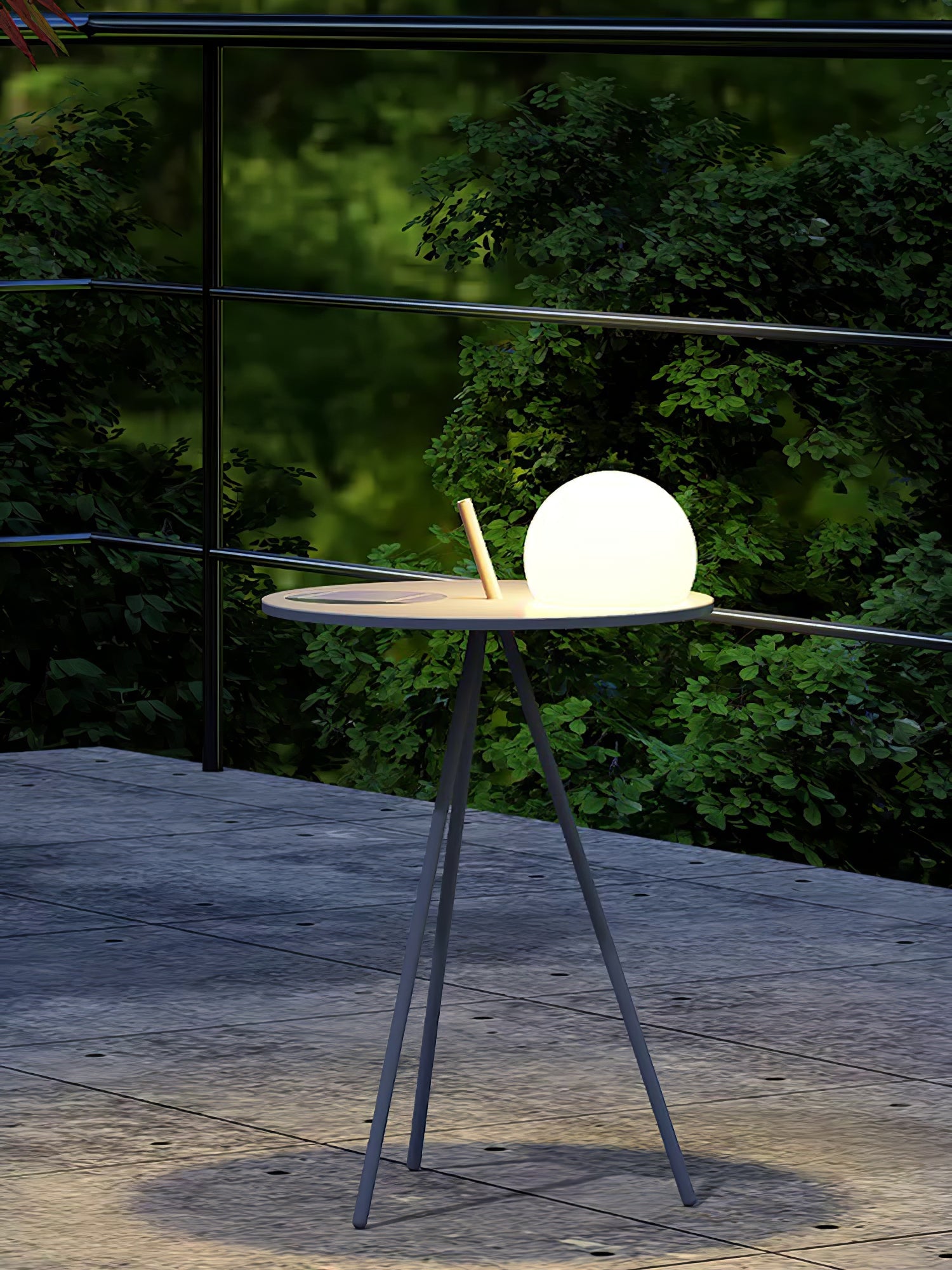 Ray Solar Tripod Outdoor Table Floor Lamp - Blowlighting