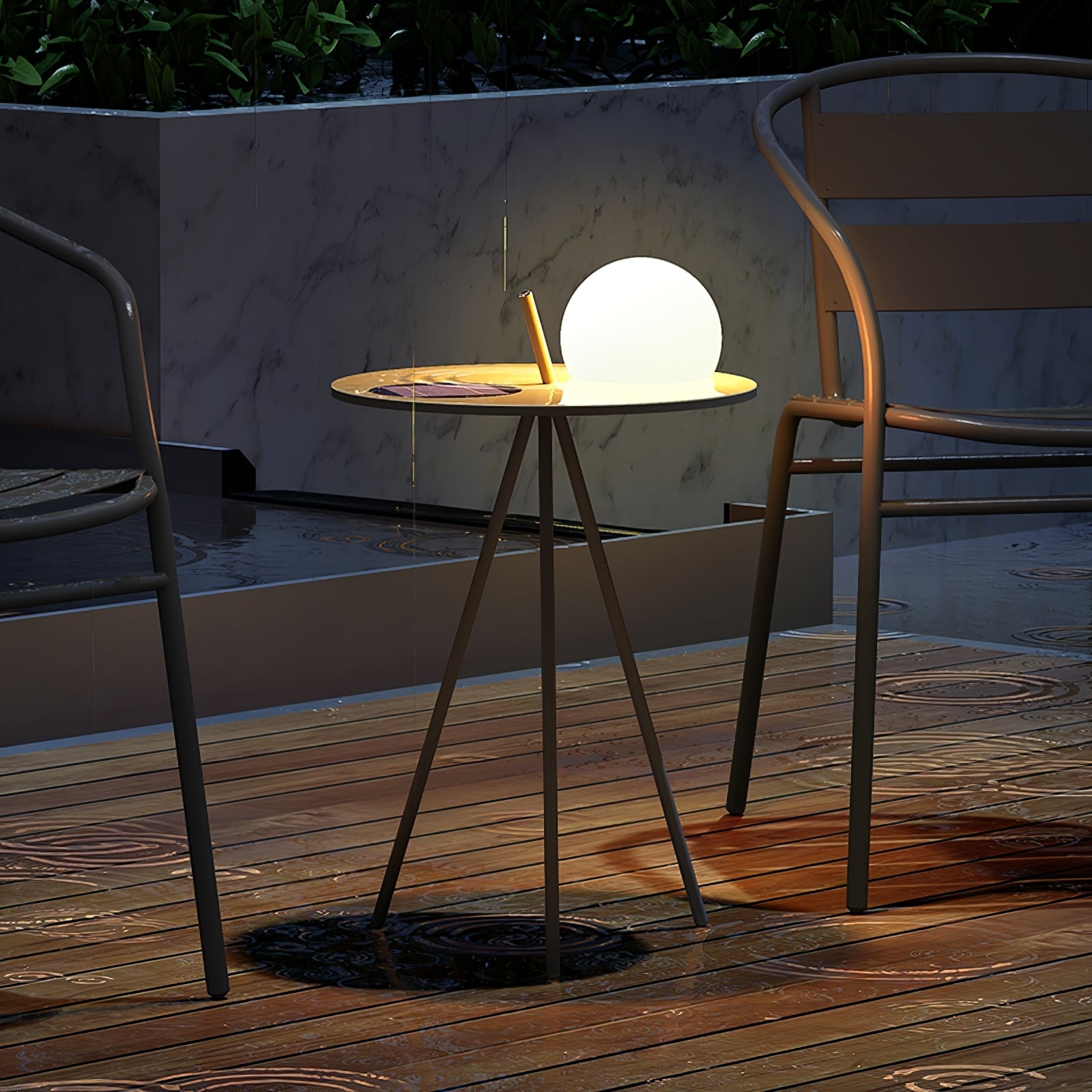 Ray Solar Tripod Outdoor Table Floor Lamp - Blowlighting
