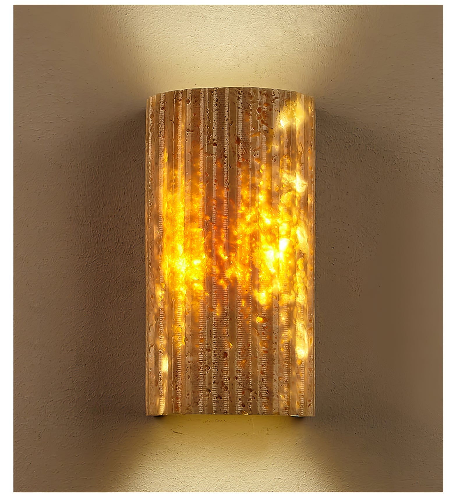 Sysilion Travertine Wall Light - Blowlighting