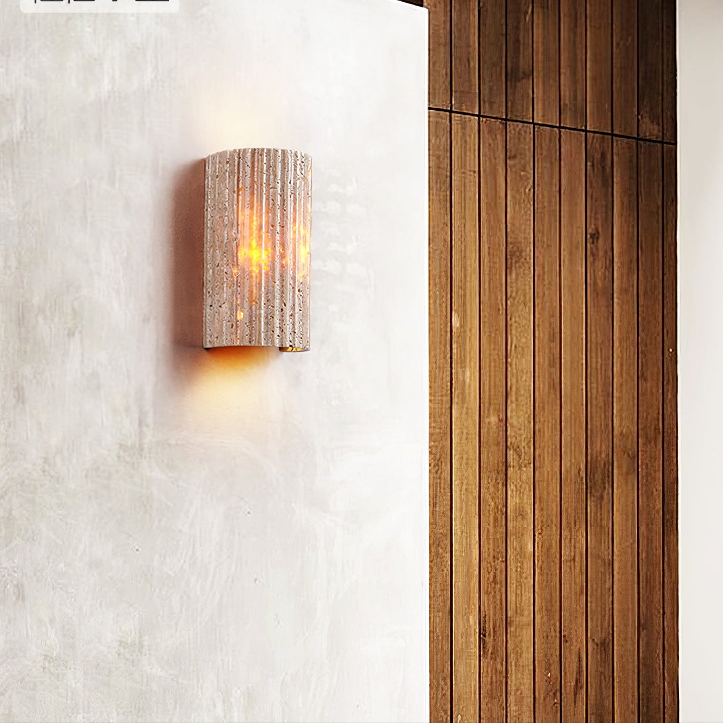 Sysilion Travertine Wall Light - Blowlighting