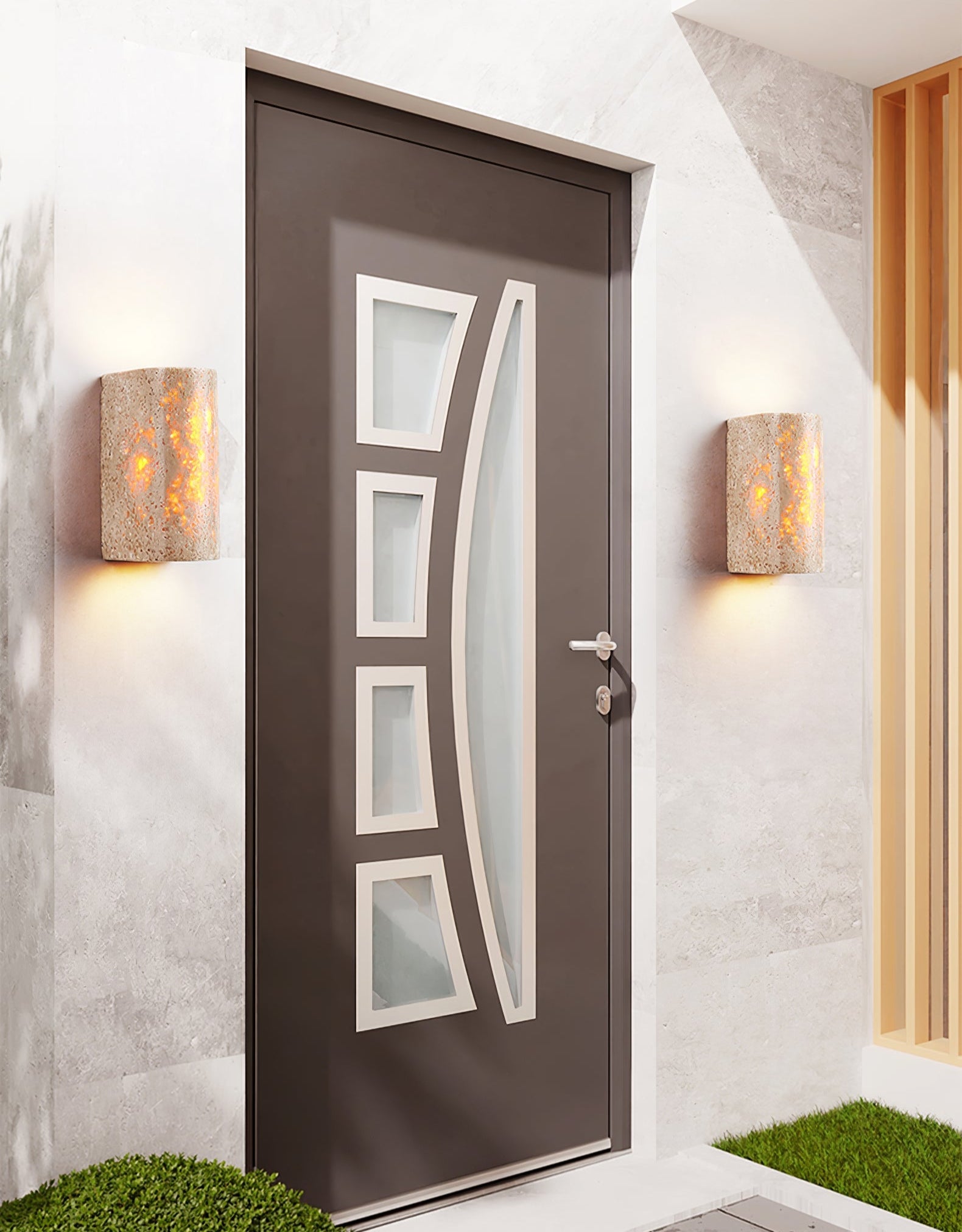 Sysilion Travertine Wall Light - Blowlighting