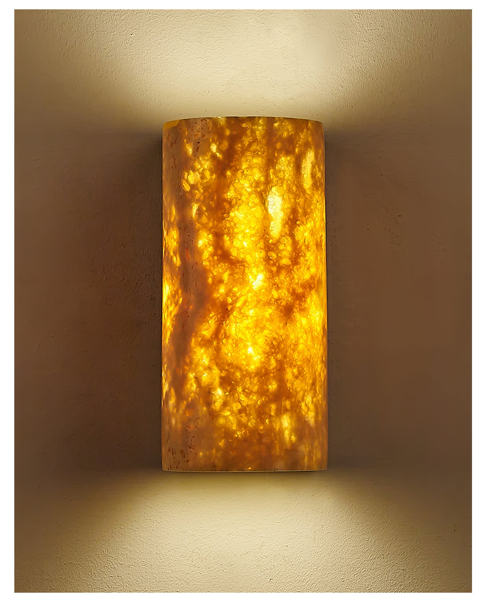 Sysilion Travertine Wall Light - Blowlighting