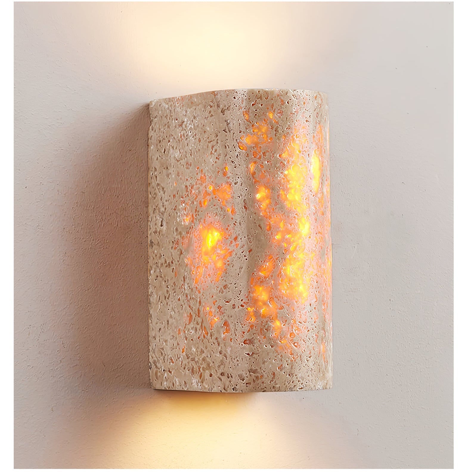 Sysilion Travertine Wall Light - Blowlighting