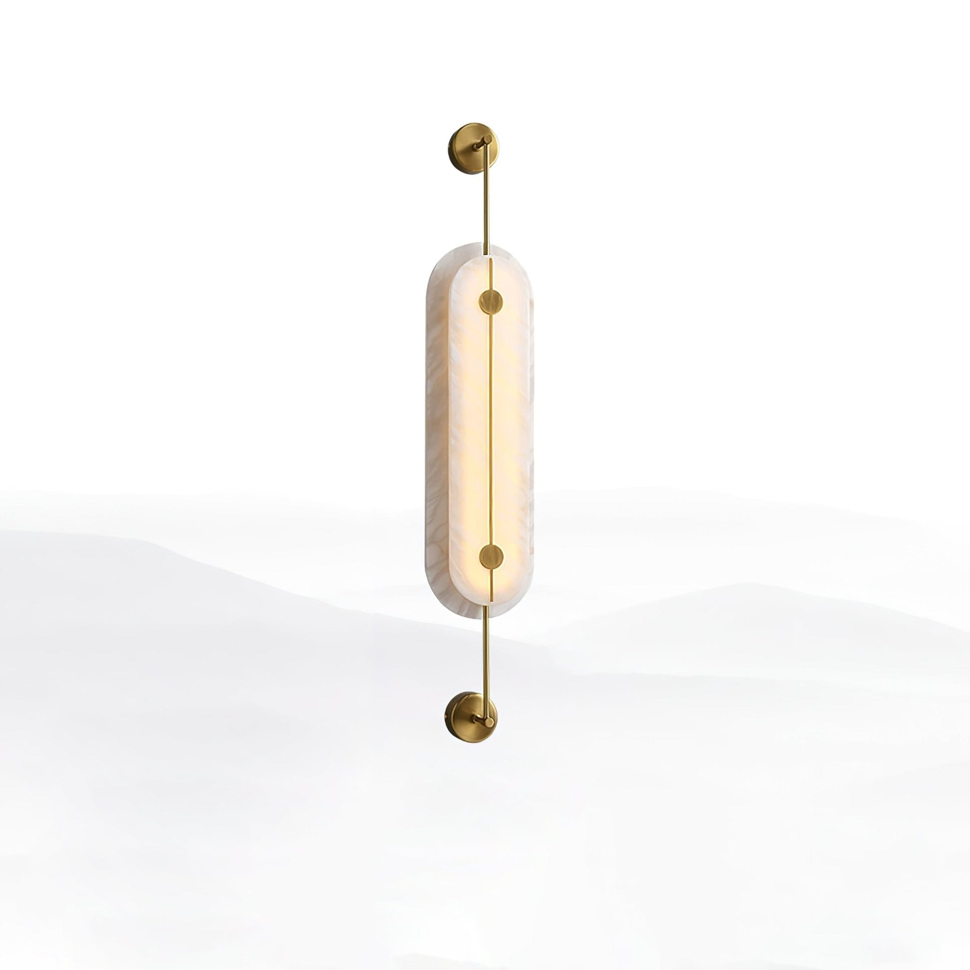 Cudorel Oval Alabaster Wall Light - Blowlighting