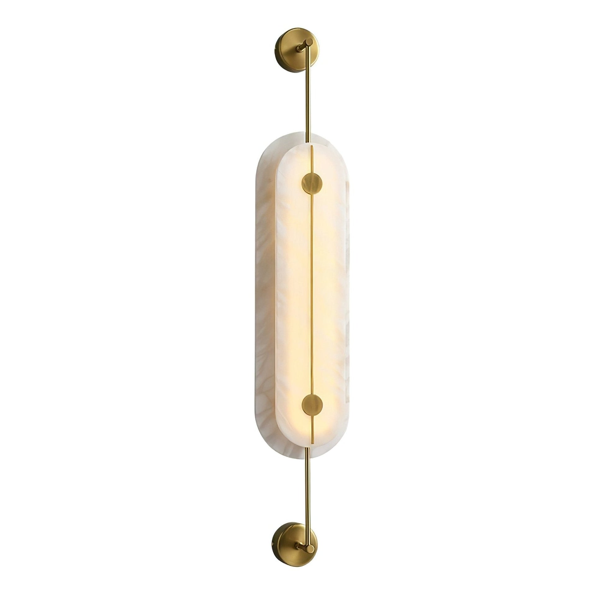 Cudorel Oval Alabaster Wall Light - Blowlighting
