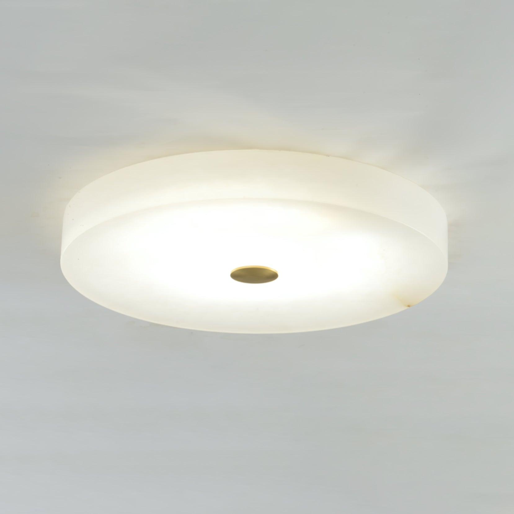 Olaean Alabaster Flush Mount - Blowlighting