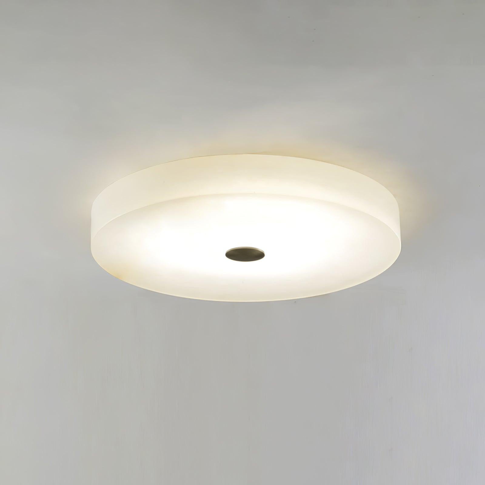 Olaean Alabaster Flush Mount - Blowlighting
