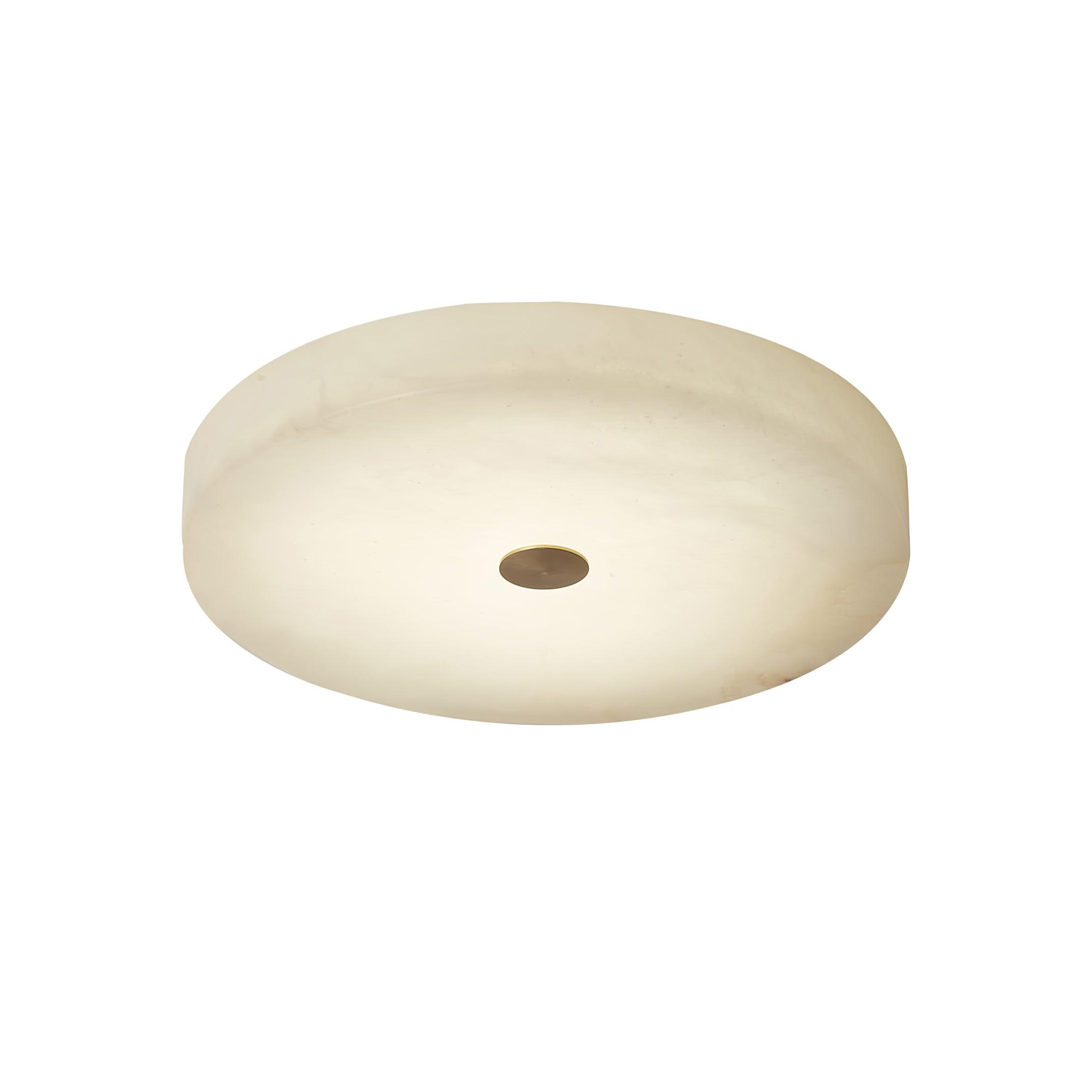 Olaean Alabaster Flush Mount - Blowlighting