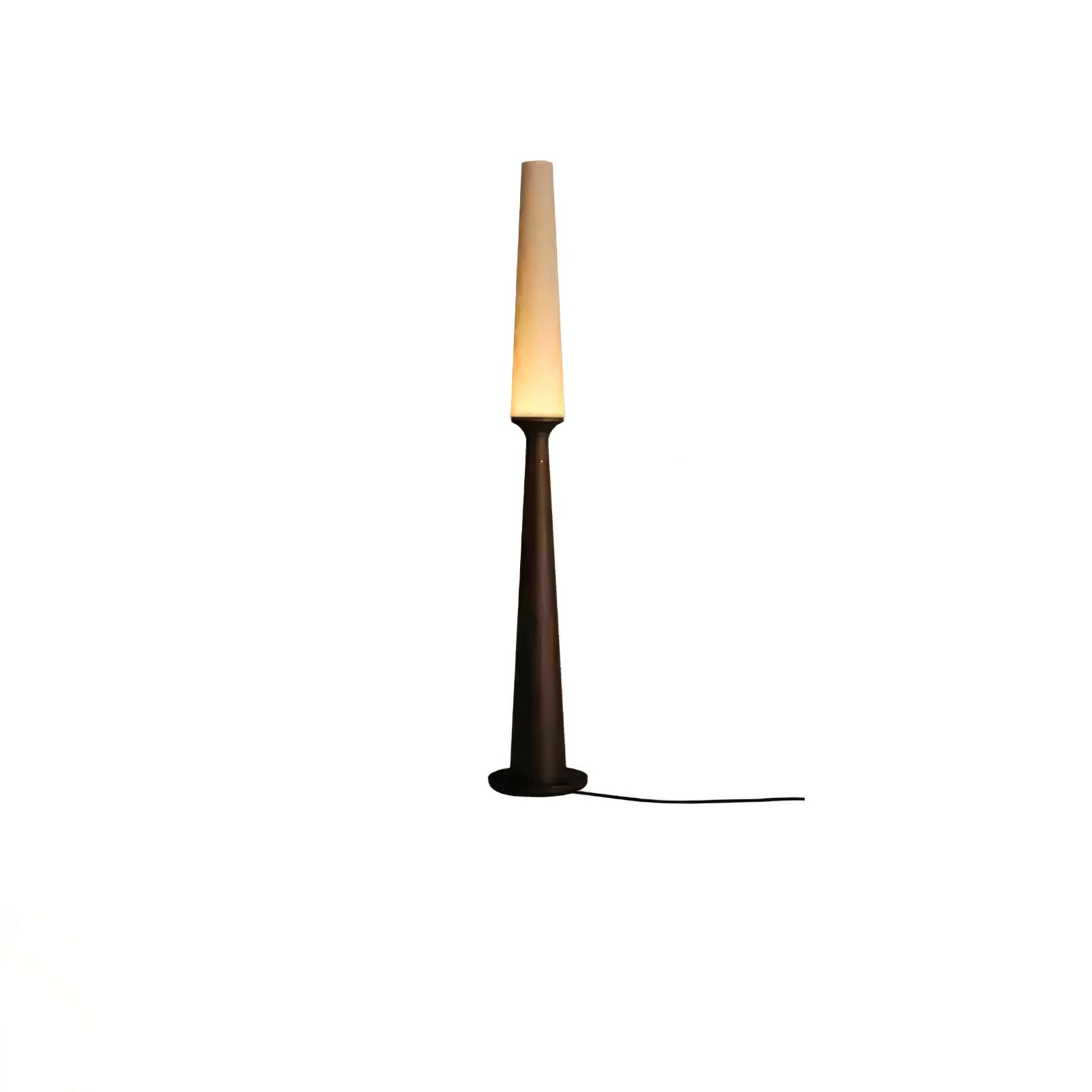 Vetheora Tapered Wood Floor Lamp - Blowlighting